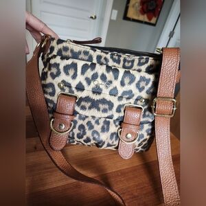 Nwot, Jessica Simpson, Leopard Print Shoulder/Crossbody Bag .
